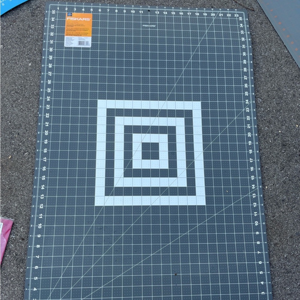Fiskars double sided 24x 36” cutting mat.